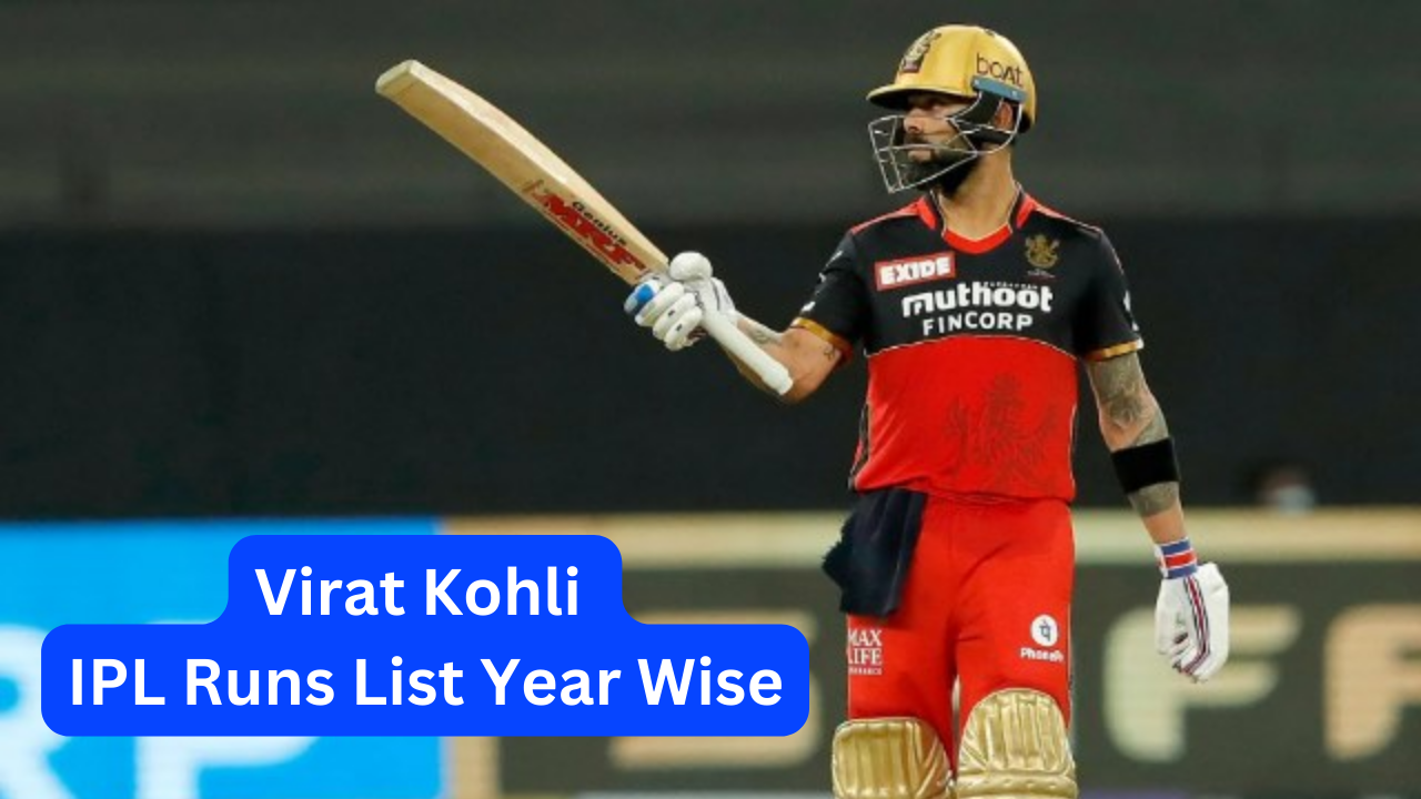 Virat Kohli IPL Runs List Year Wise
