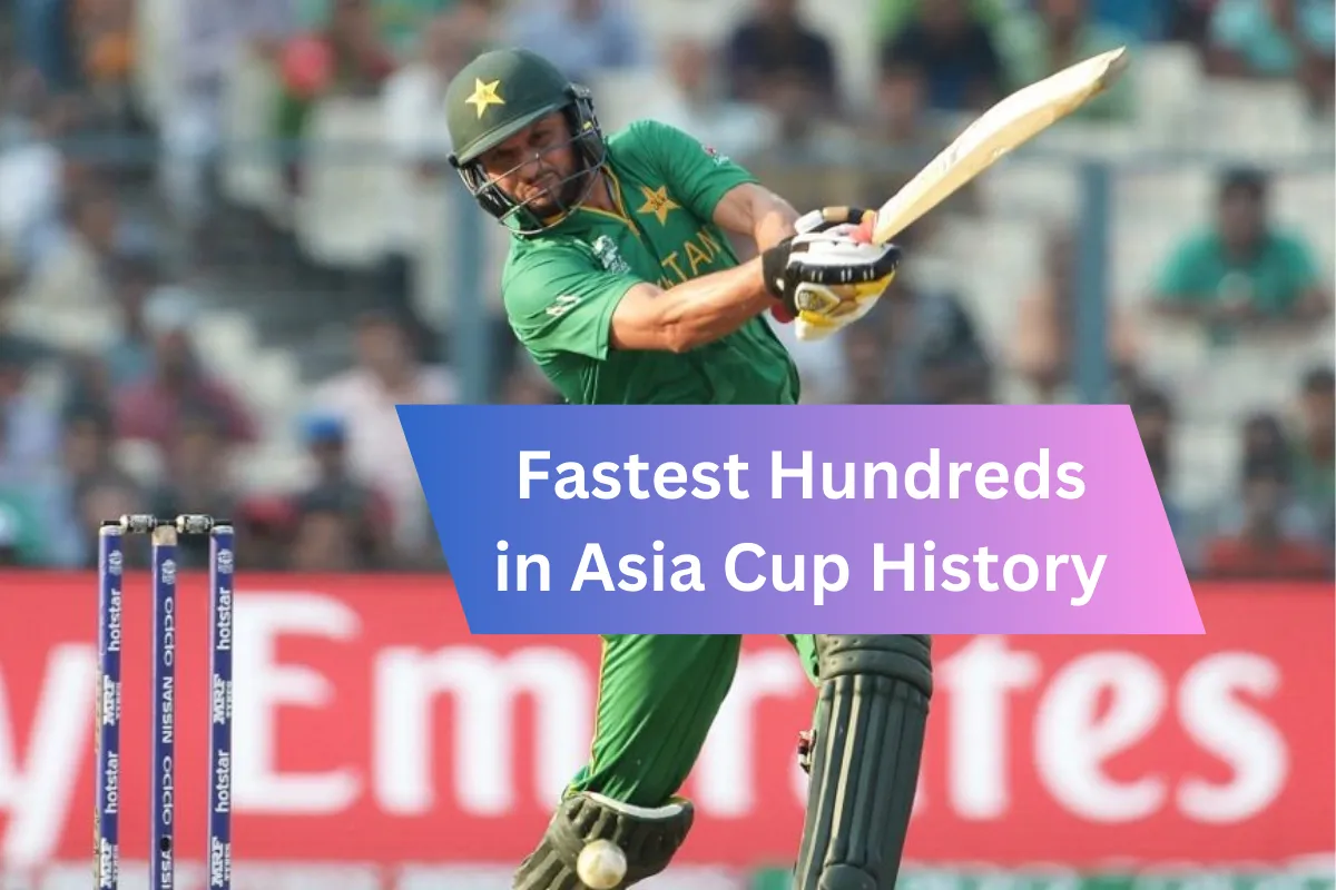 Fastest Hundreds in Asia Cup history