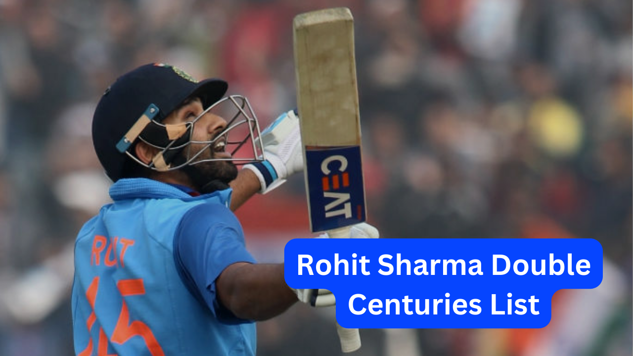 Rohit Sharma Double Centuries List
