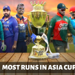 Most Runs In ASIA Cup