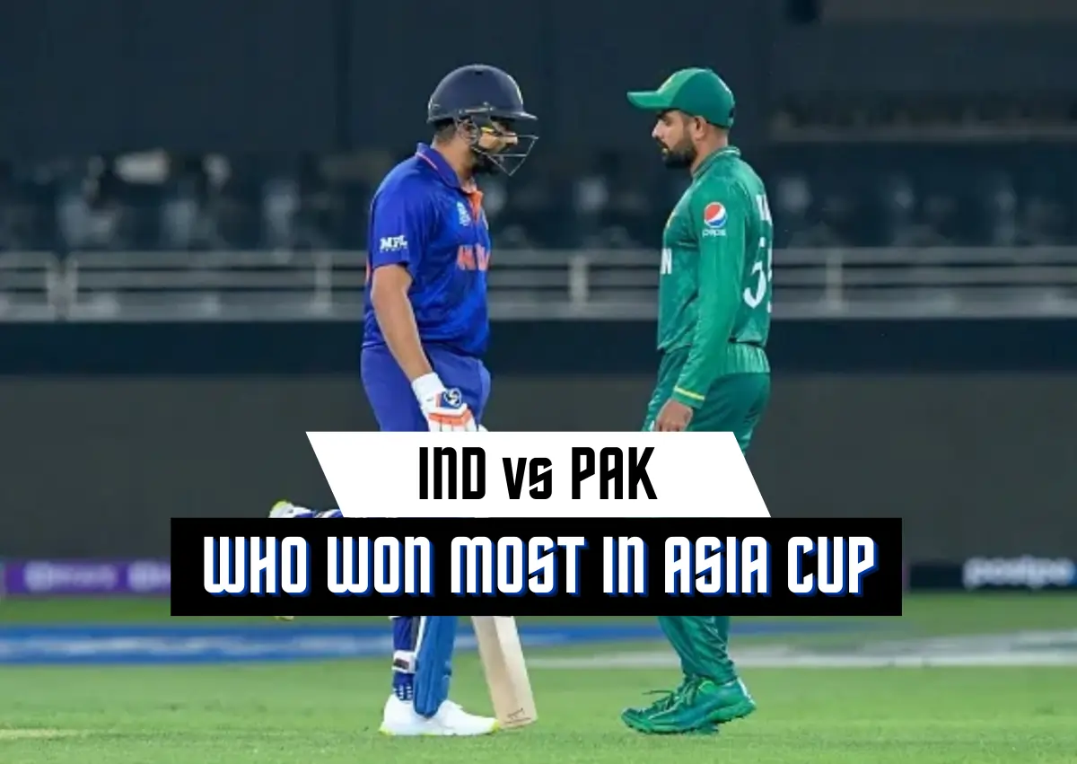 IND vs PAK Head to Head in Asia Cup