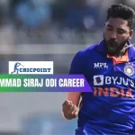 Mohammed Siraj ODI Career