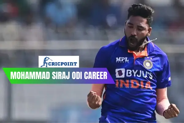 Mohammed Siraj ODI Career