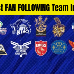 most FAN FOLLOWING team in ipl