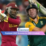 Fastest 150 in ODI Cricket