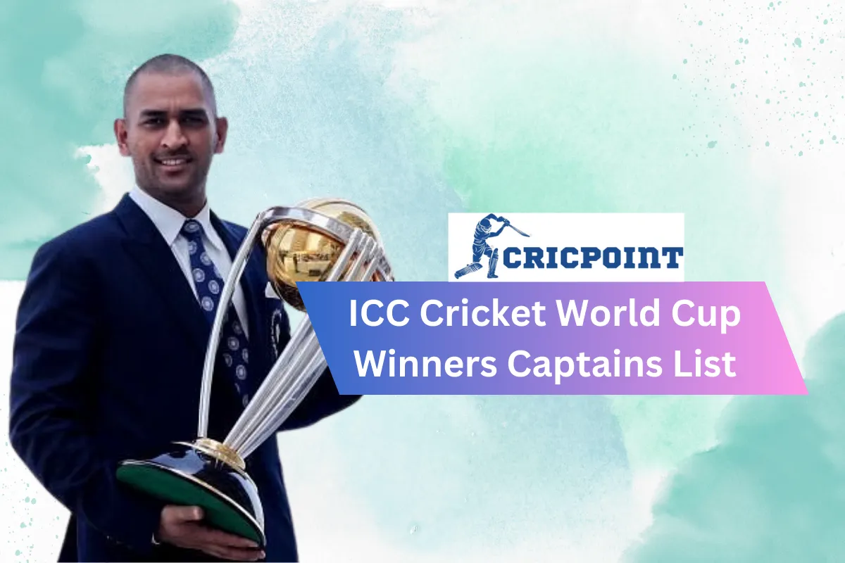 ICC Cricket World Cup Winners Captains List