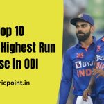 India Highest Run Chase in ODI