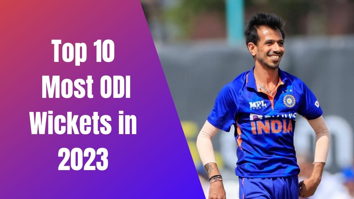 Most ODI Wickets in 2023