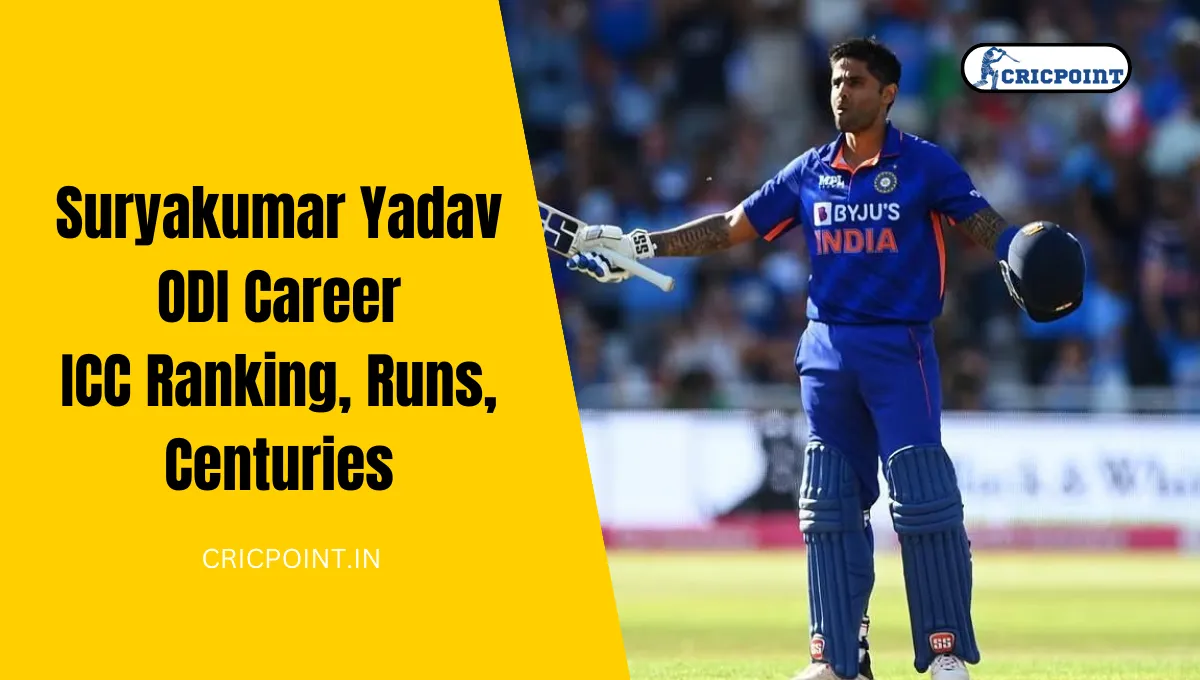 Suryakumar Yadav ODI Career