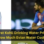virat kohli drinking water price