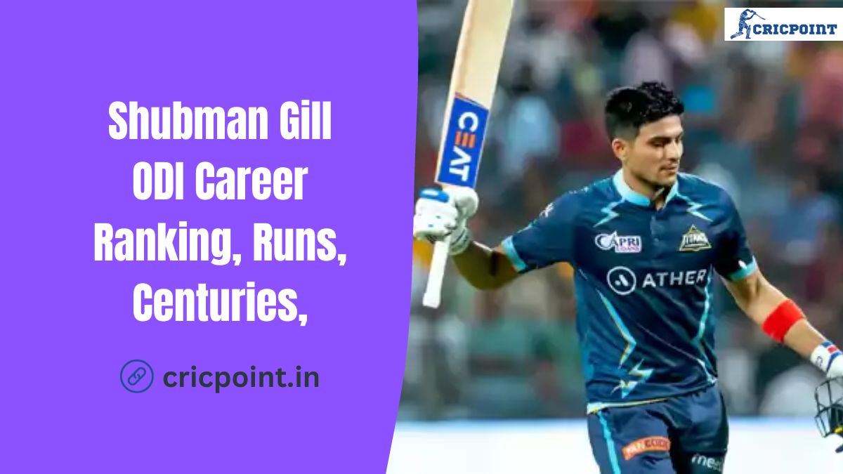 Shubman Gill ODI Career