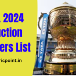 IPL 2024 Auction Players List
