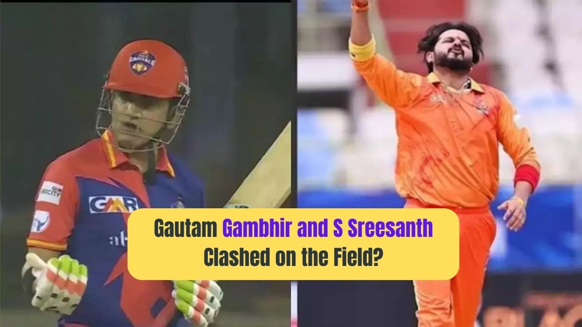 Gautam Gambhir and S Sreesanth Clashed on the Field