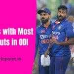 Players with Most Run Outs in ODI