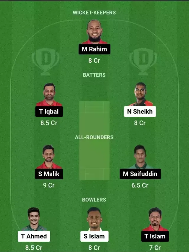 DD vs FBA Dream11 Prediction
