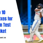 Most Sixes for India in Test Cricket