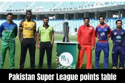 Pakistan Super League points table