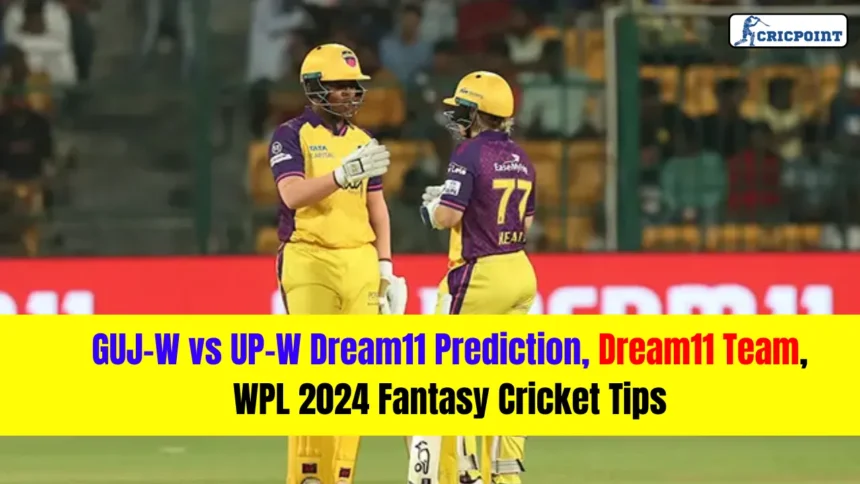 GUJ-W vs UP-W Dream11 Prediction