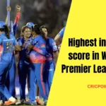 Highest Individual Score In WPL