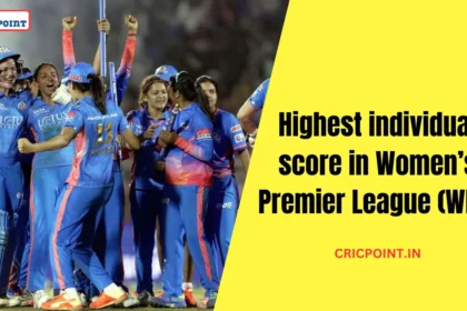 Highest Individual Score In WPL