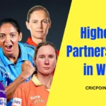 Highest Partnerships in WPL