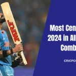 Most Centuries in 2024 in All Formats Combined