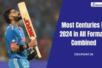 Most Centuries in 2024 in All Formats Combined
