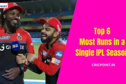 Most Runs in a Single IPL Season