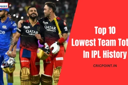 Top 10 Lowest Team Totals In IPL History