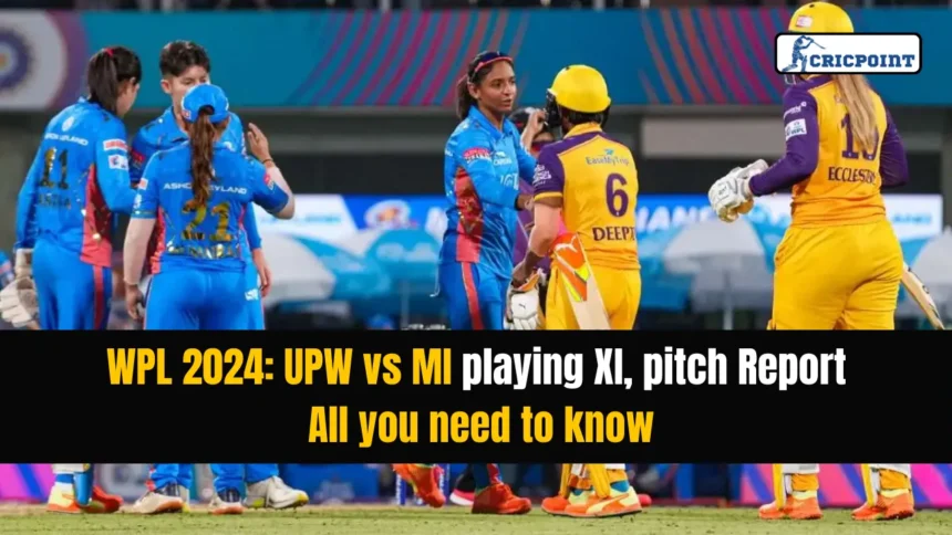 UPW vs MI Wpl 2024