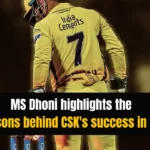 reasons behind CSK's success in IPL